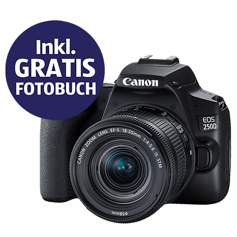 CANON Spiegel&shy;reflex&shy;kamera inkl. GRATIS Fotobuch