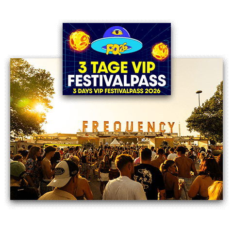 VIP 3-TAGES-FESTIVAL&shy;PÄSSE FÜR DAS FM4 FREQUENCY FESTIVAL 2026